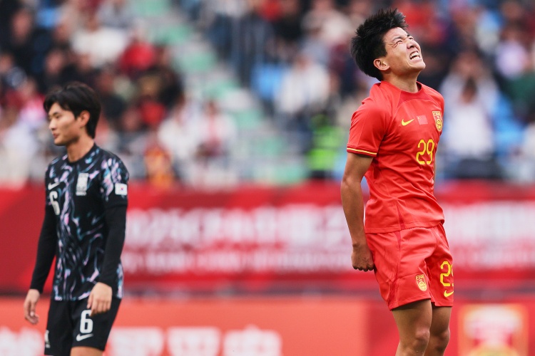U22鹽城邀請賽韓國隊表現(xiàn)不佳，前兩輪1平1負(fù)未嘗勝績